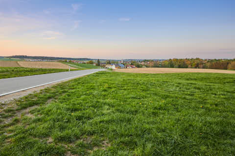 Gemeinde Mitterskirchen Landkreis Rottal-Inn Kapelle an PAN28 Aussicht (Dirschl Johann) Deutschland PAN